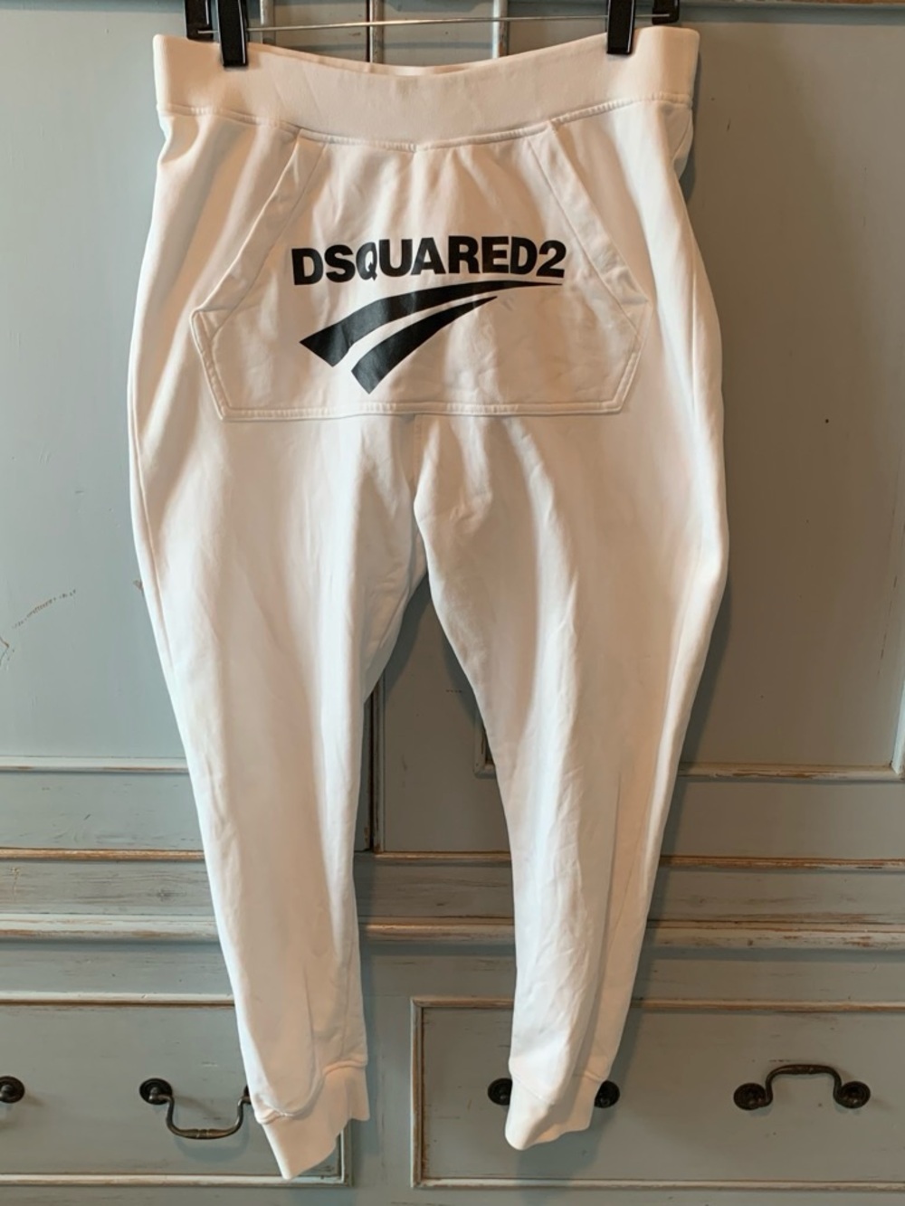 DSQUARED2 vintage Made in Italy White Sweatpants Size M